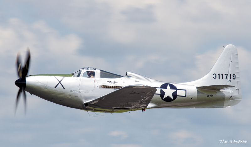 Bell P-63F Kingcobra, the only flying example of the F model